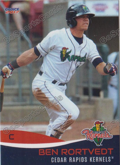 2017 Cedar Rapids Kernels Ben Rortvedt