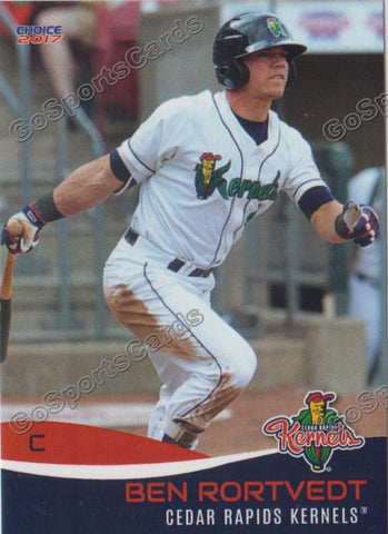 2017 Cedar Rapids Kernels Ben Rortvedt