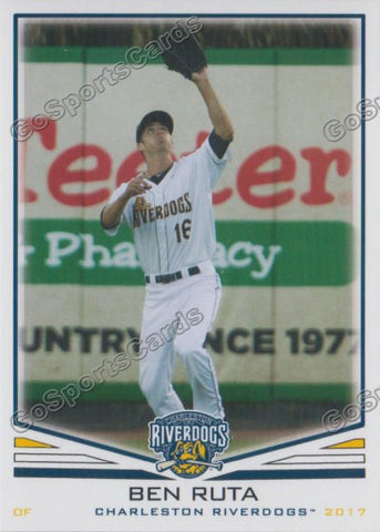 2017 Charleston RiverDogs Ben Ruta