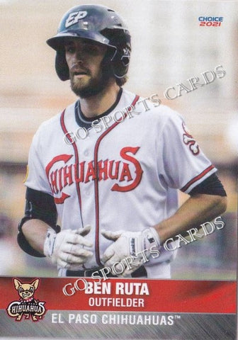 2021 El Paso Chihuahuas Ben Ruta