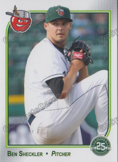 2017 Fort Wayne TinCaps Ben Sheckler