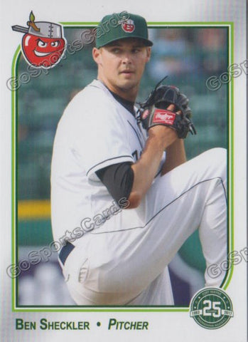 2017 Fort Wayne TinCaps Ben Sheckler