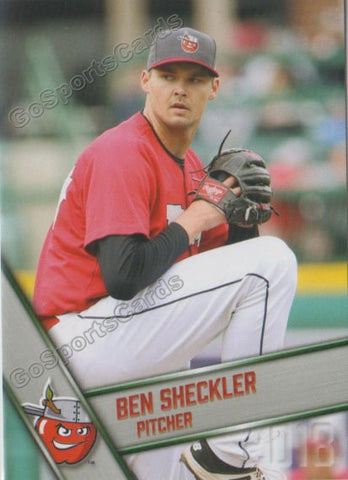 2018 Fort Wayne TinCaps Ben Sheckler