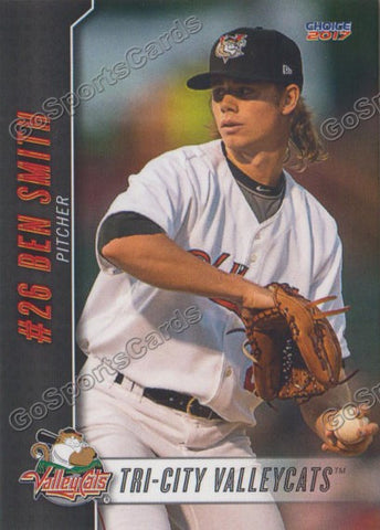 2017 Tri City ValleyCats Ben Smith