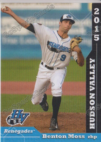 2015 Hudson Valley Renegades Benton Moss