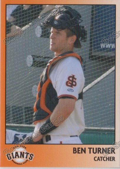 2014 San Jose Giants Ben Turner