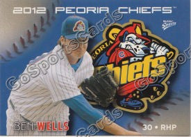 2012 Peoria Chiefs Ben Wells