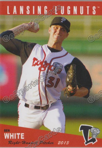 2013 Lansing Lugnuts Ben White