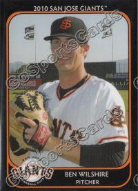 2010 San Jose Giants Ben Wilshire