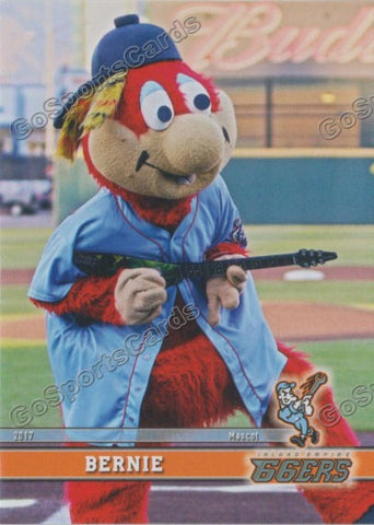 2017 Inland Empire 66ers Bernie Mascot