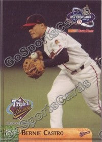 2003 Pacific Coast League All-Star Multi-Ad Bernie Castro