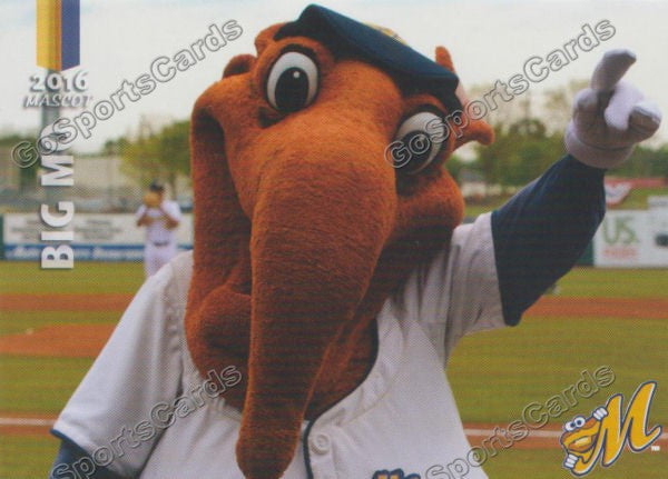 2016 Montgomery Biscuits Big Mo Mascot
