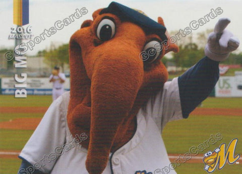 2016 Montgomery Biscuits Big Mo Mascot