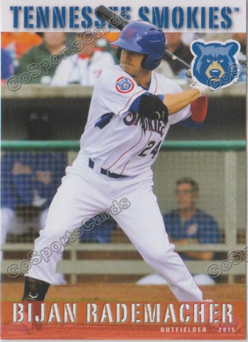 2015 Tennessee Smokies Bijan Rademacher