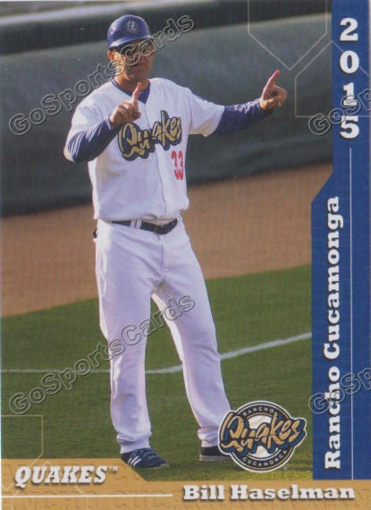 2015 Rancho Cucamonga Quakes Bill Haselman