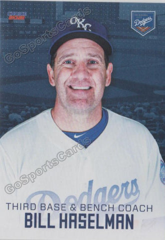 2021 Oklahoma City Dodgers Bill Haselman