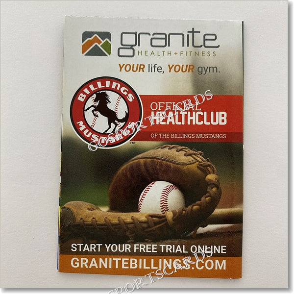 2019 Billings Mustangs Pocket Schedule