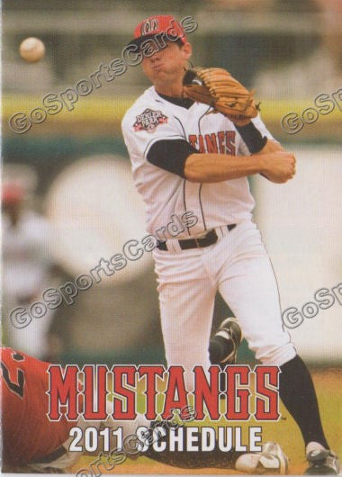 2011 Billings Mustangs Pocket Schedule Devin Lohman