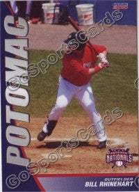 2010 Potomac Nationals Bill Rhinehart