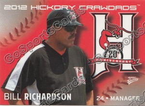 2012 Hickory Crawdads Bill Richardson