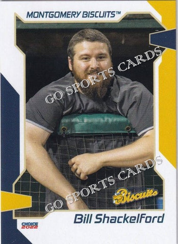 2022 Montgomery Biscuits Bill Shackelford