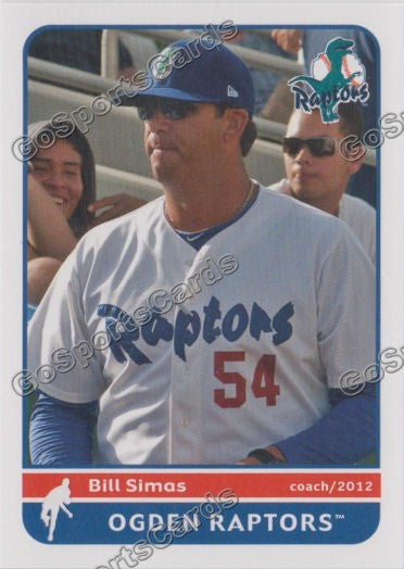 2012 Ogden Raptors Bill Simas