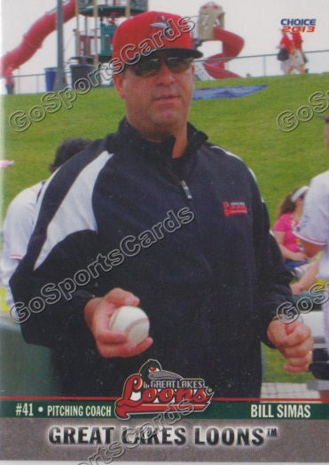 2013 Great Lakes Loons Bill Simas