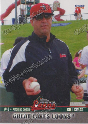 2013 Great Lakes Loons Bill Simas