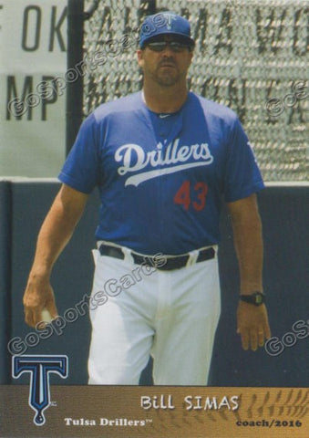 2016 Tulsa Drillers Bill Simas
