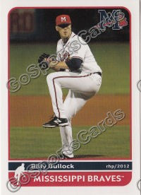 2012 Mississippi Braves Billy Bullock
