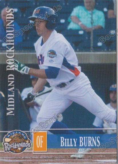 2014 Midland RockHounds Billy Burns