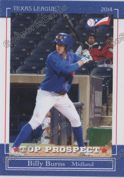 2014 Texas League Top Prospect Billy Burns