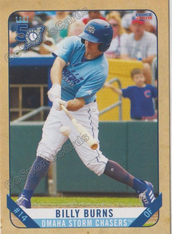 2018 Omaha Royals Billy Burns