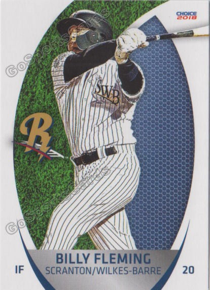 2018 Scranton Wilkes Barre RailRiders Billy Fleming