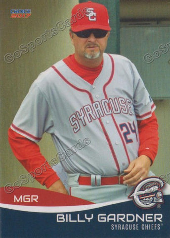 2017 Syracuse Chiefs Billy Gardner