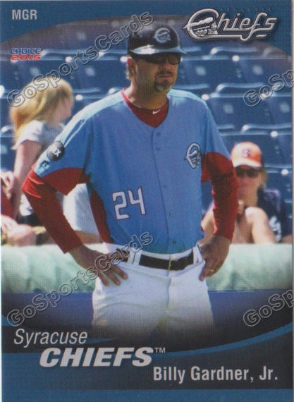 2015 Syracuse Chiefs Billy Gardner Jr