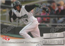 2011 MidWest League Top Prospects Billy Hamilton