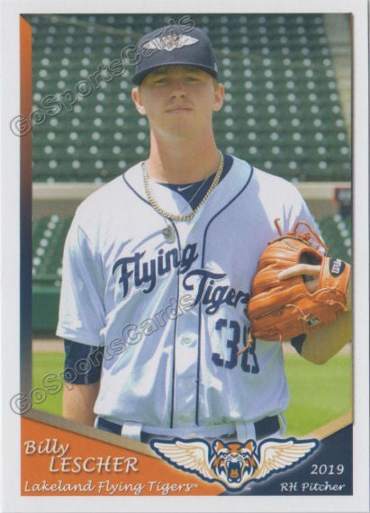 2019 Lakeland Flying Tigers Billy Lescher