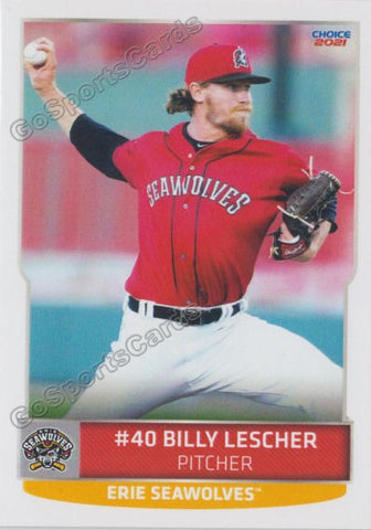 2021 Erie Seawolves Billy Lescher