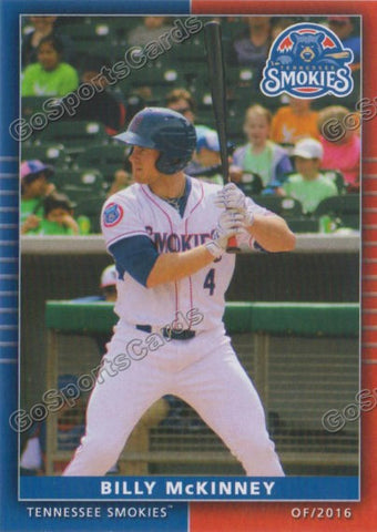 2016 Tennessee Smokies Billy McKinney