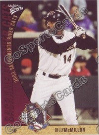 2003 Sacramento River Cats Multi-Ad Billy McMillon