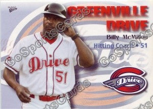 2009 Greenville Drive Billy McMillon