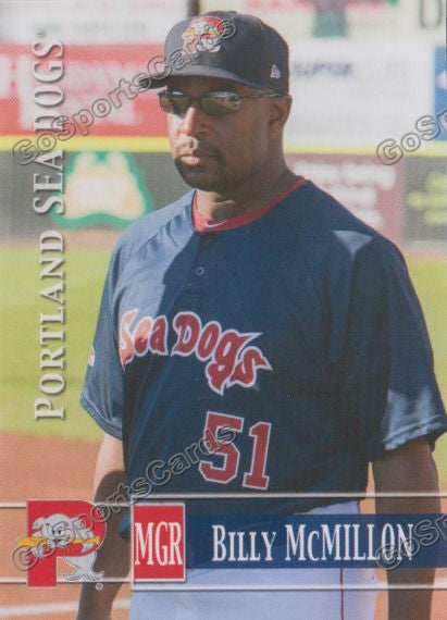 2014 Portland Sea Dogs Billy McMillion
