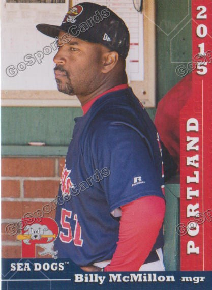 2015 Portland Sea Dogs Billy McMillon