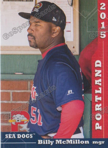 2015 Portland Sea Dogs Billy McMillon