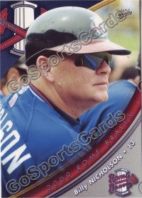2009 Rome Braves Billy Nicholson