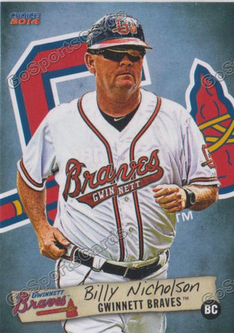 2014 Gwinnett Braves Billy Nicholson