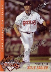 2009 Fresno Grizzlies Billy Sadler