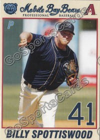 2011 Mobile BayBears Billy Spottiswood
