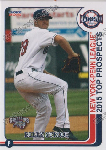 2015 New York Penn League Top Prospect NYPL Billy Strode